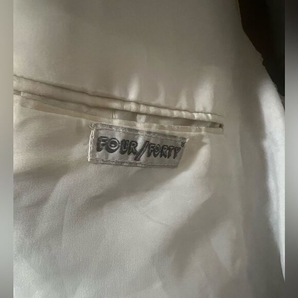 Nice men’s summertime suit jacket vintage look great with chinos - Picture 3 of 7